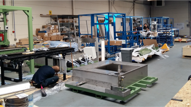 Rockfon in opbouw