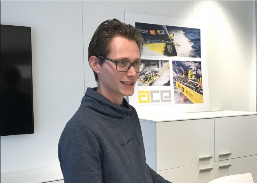 ACE carrièreverhaal Henk van de Weijer in the office